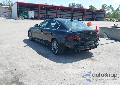 2017 Alfa Romeo Giulia Awd from USA, damaged, VIN ZARFAEDN6H7528581